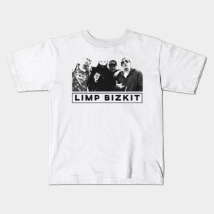 Limp Bizkit Black And White Nu Metal Kids T-Shirt